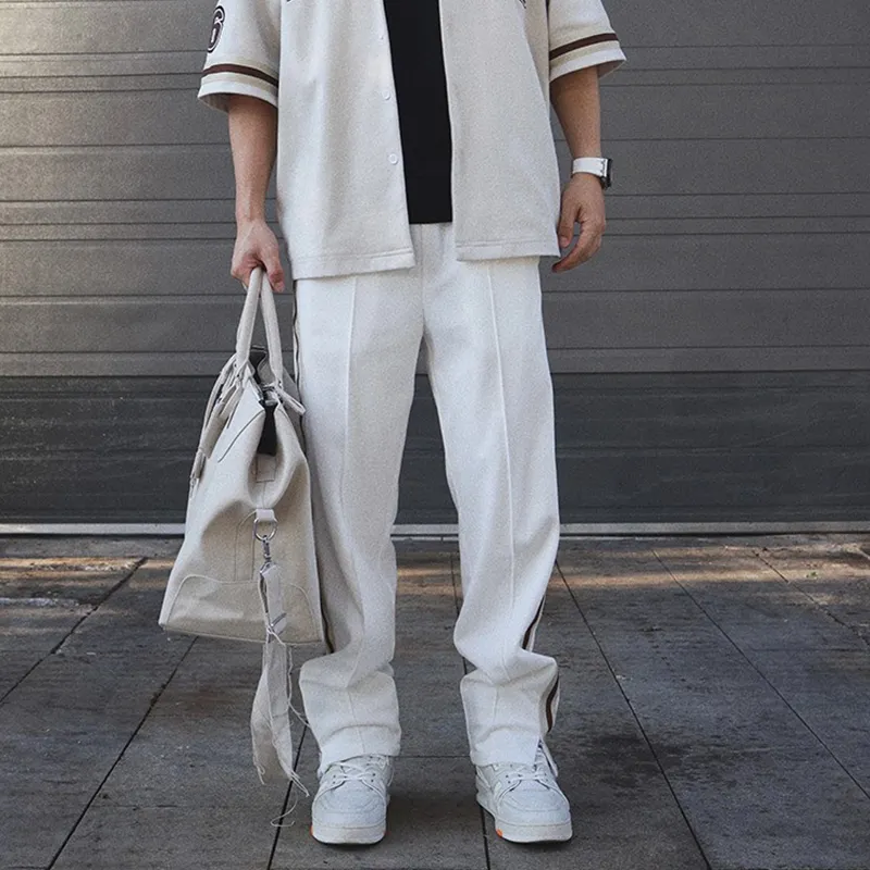 M26D Casual Pants Unisex White-2