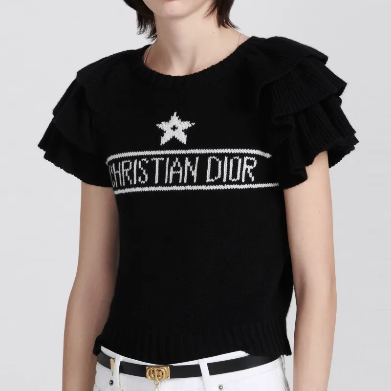 DIOR SS23 Cashmere Sweater Women's Black-4