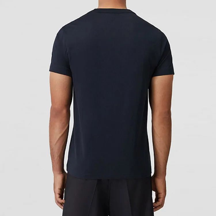 Burberry TB-embroidered Cotton T-shirt-3