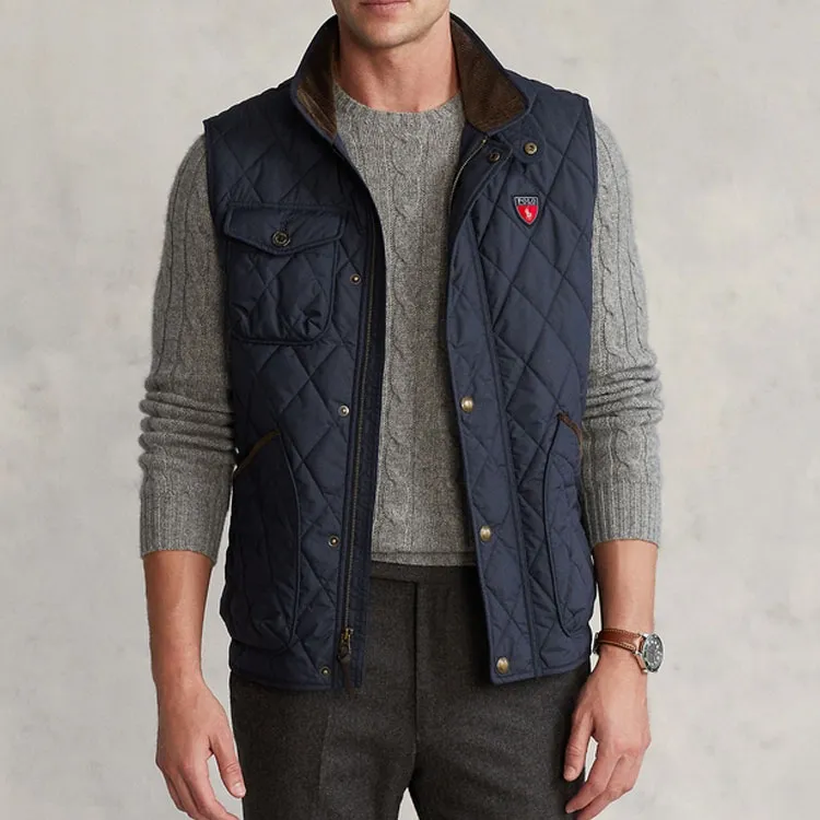 Polo Ralph Lauren Vest Men's Marine Blue-1