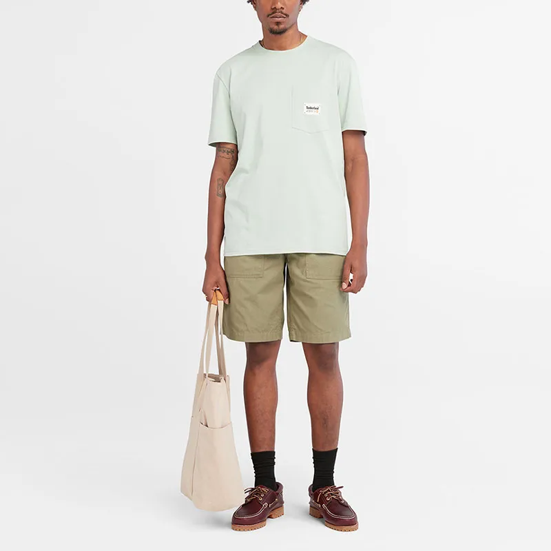 Timberland T Shirts Men Frost Green-4