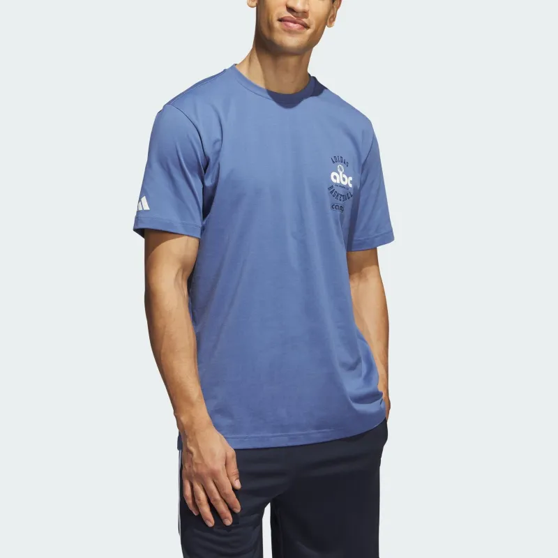 Adidas T Shirts Men Dark Blue-1