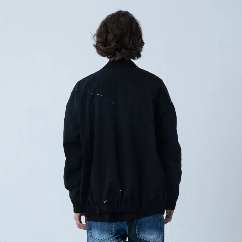 XINYINSU Coach Jacket Spring Autumn And Winter Unisex Black-9