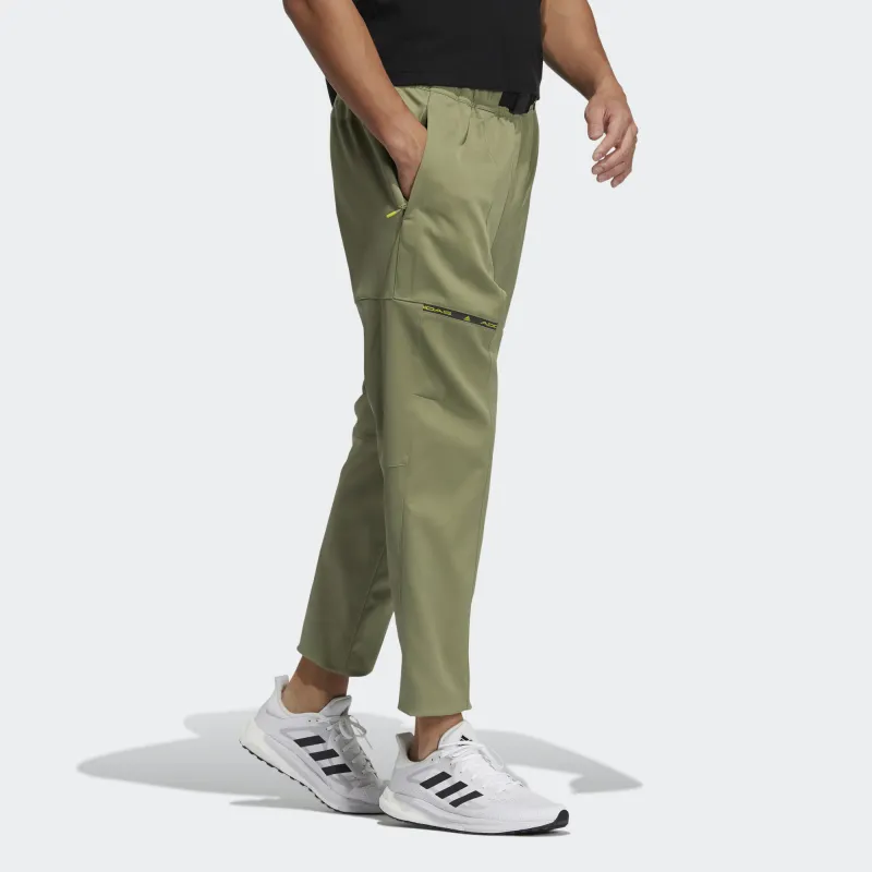 Adidas Knitted Sweatpants Men Olive-3