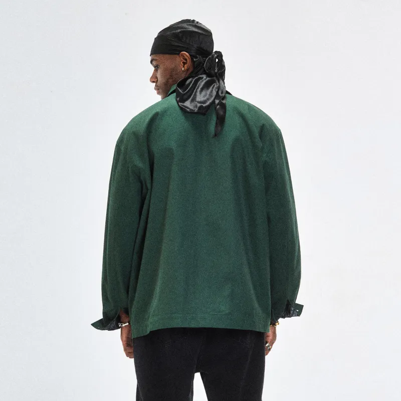 FORHUG Jackets Unisex Green-7