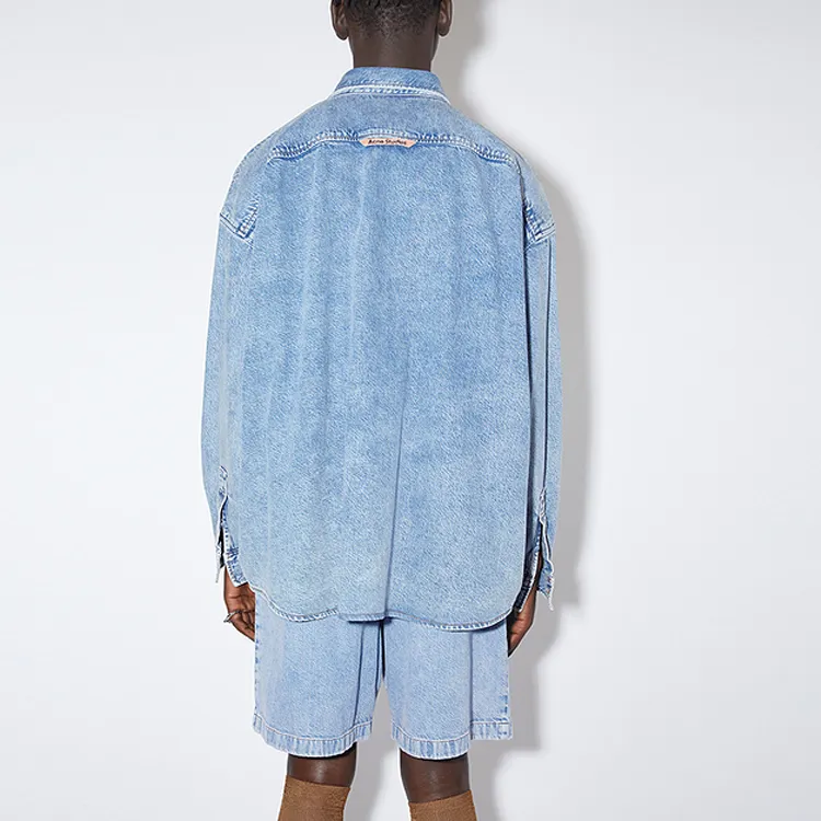 Acne Studios Acne Studios SS23 Denim Collection Shirts Men Blue-2