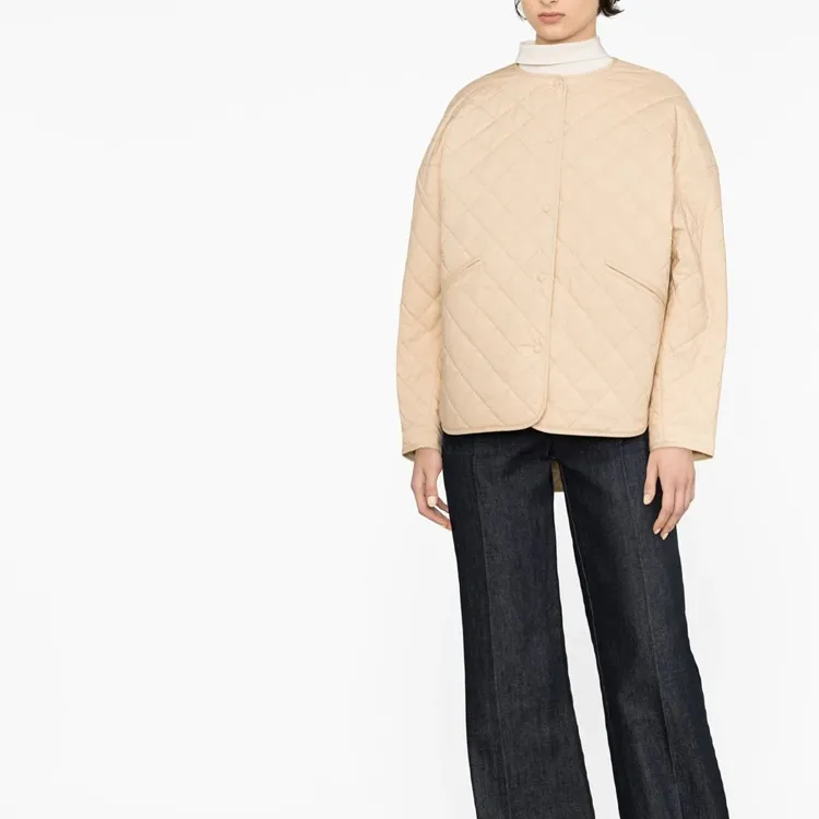 TOTEME Quilted Button Up Jacket-2