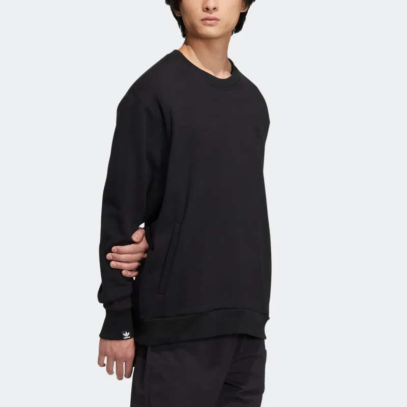Adidas Originals Essential Sweatshirts Men Black-3
