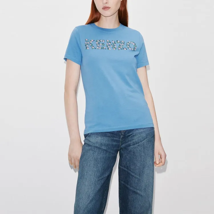 KENZO T Shirts Women's Blue-3