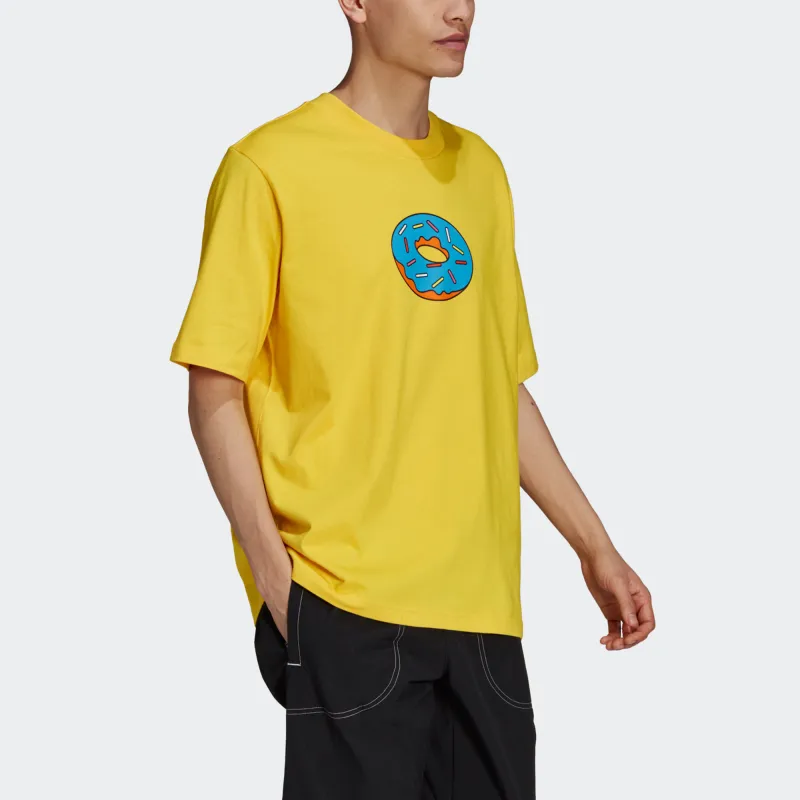 Adidas Originals T Shirts Men Yellow-3