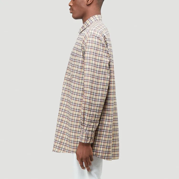 GUCCI Shirts Men Beige-4