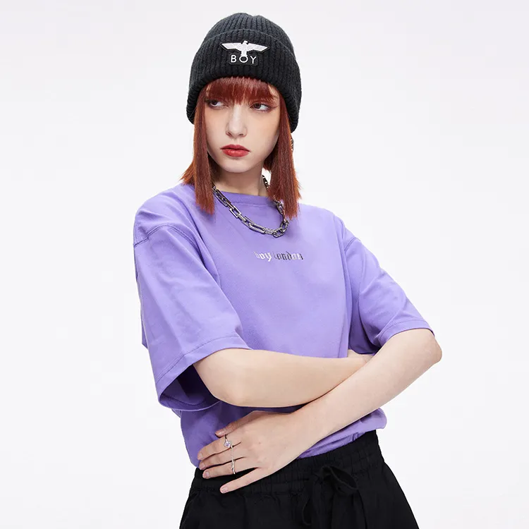 Boy London T Shirt Unisex Purple-3