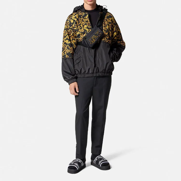 VERSACE JEANS COUTURE Logo print Hoodie-1