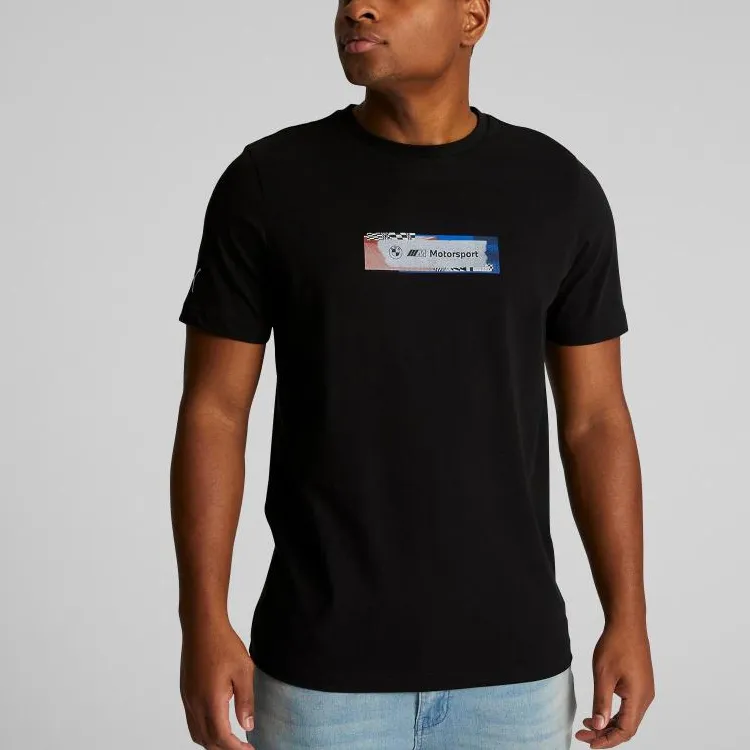 PUMA BMW T Shirts Unisex Black-3