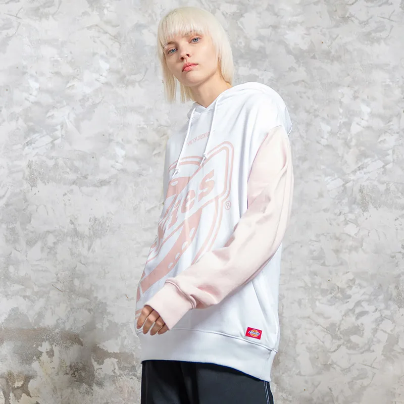 Dickies Sweatshirts Unisex White Pink-2