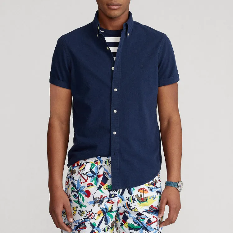 Polo Ralph Lauren SS23 Shirt Men's Dark Blue-2