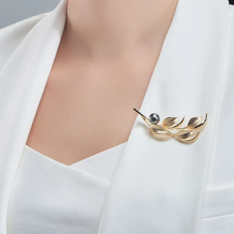 CLORIS YING Brooch With Floral Design Women's-1
