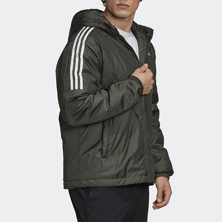 Adidas Puffer Jackets Men Olive Brown-3