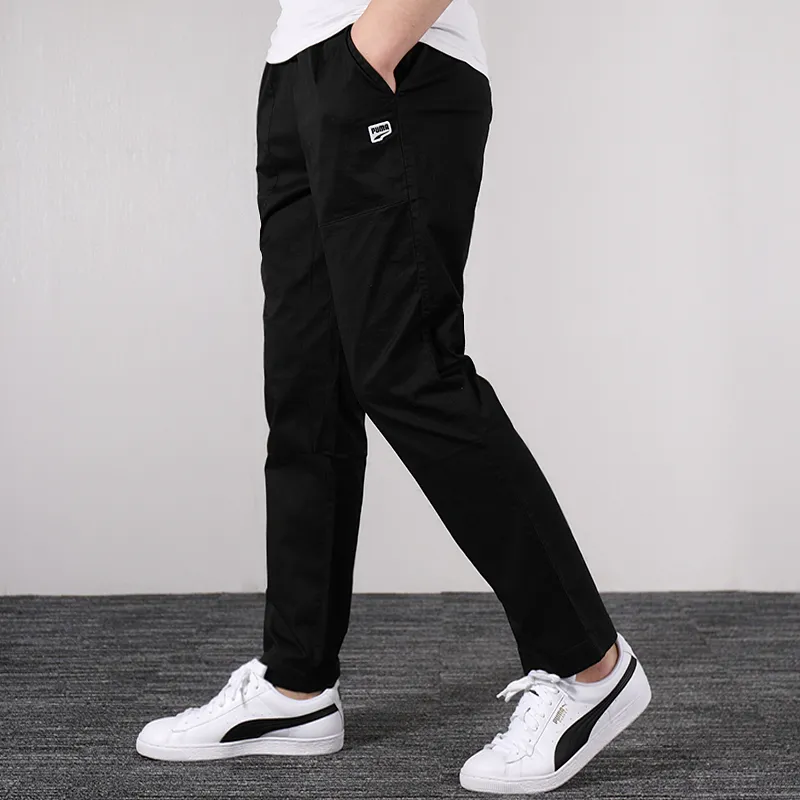 PUMA Downtown Sports Pants Men Black-3