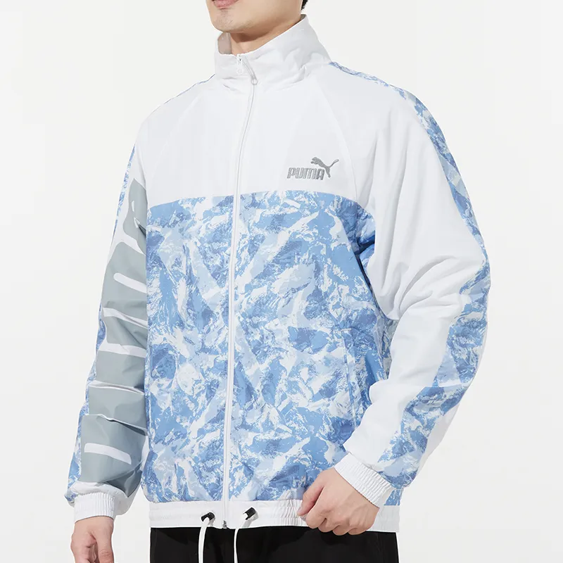 PUMA Mountain Aop Jackets Men White-4