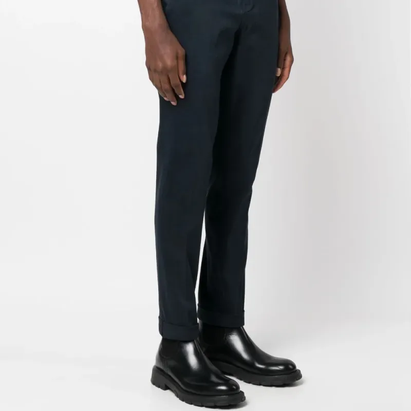 Dondup Mid Rise Slim Fit Trousers-3