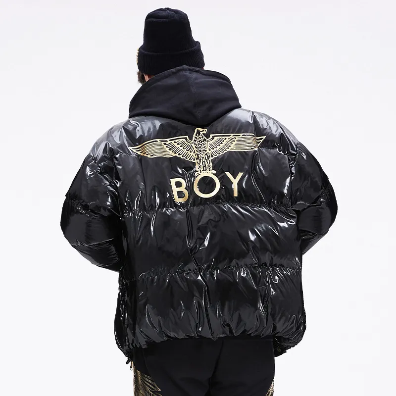 Boy London Down Jacket Unisex Black-3