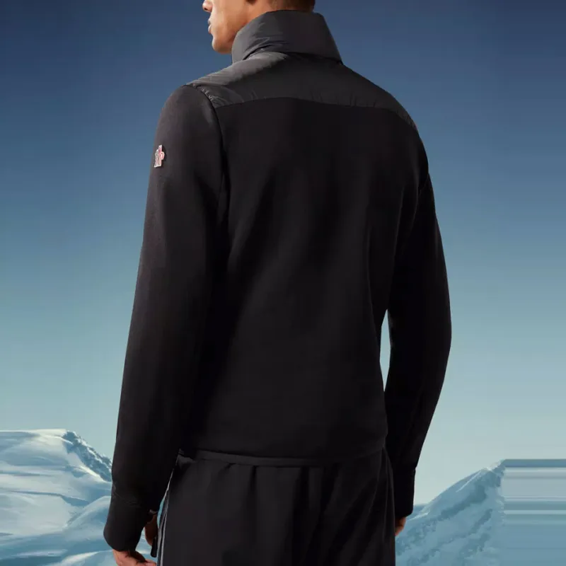 Moncler Logo patch Funnel Neck Jacket-1