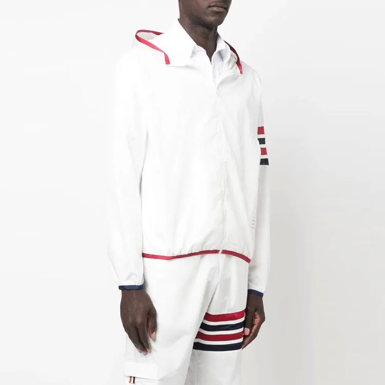THOM BROWNE Jackets Men White-3