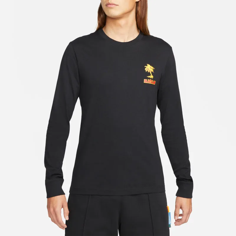 Nike T Shirts Men Black-3