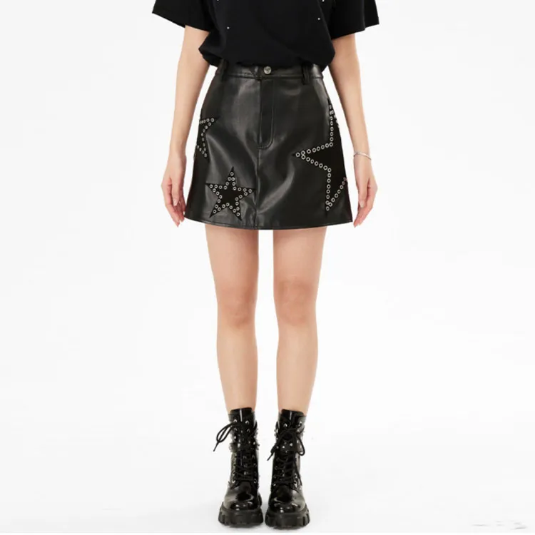 BOY BY BOY Casual Short Skirts Women's Black-2