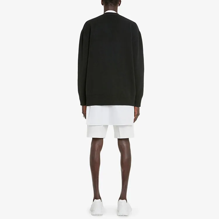 Alexander McQueen Cut Out Knitted Cardigan-3