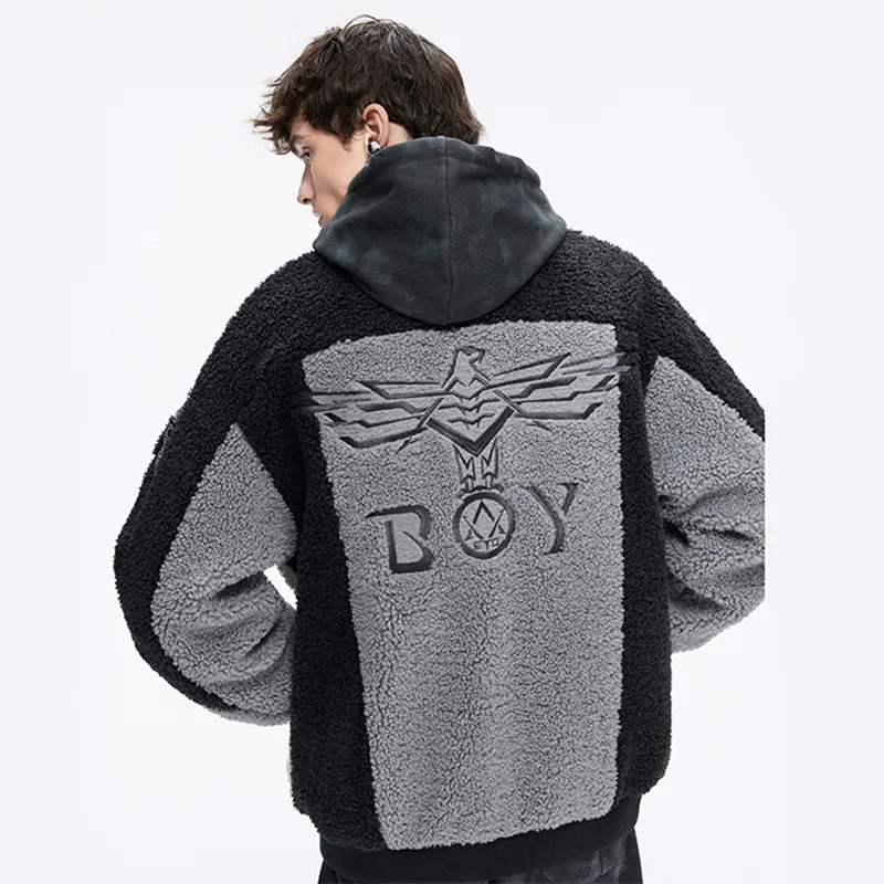 Boy London FW21 Jacket Unisex Gray-6