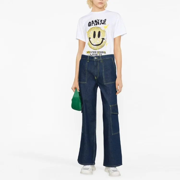 GANNI Jeans Women's Blue-2