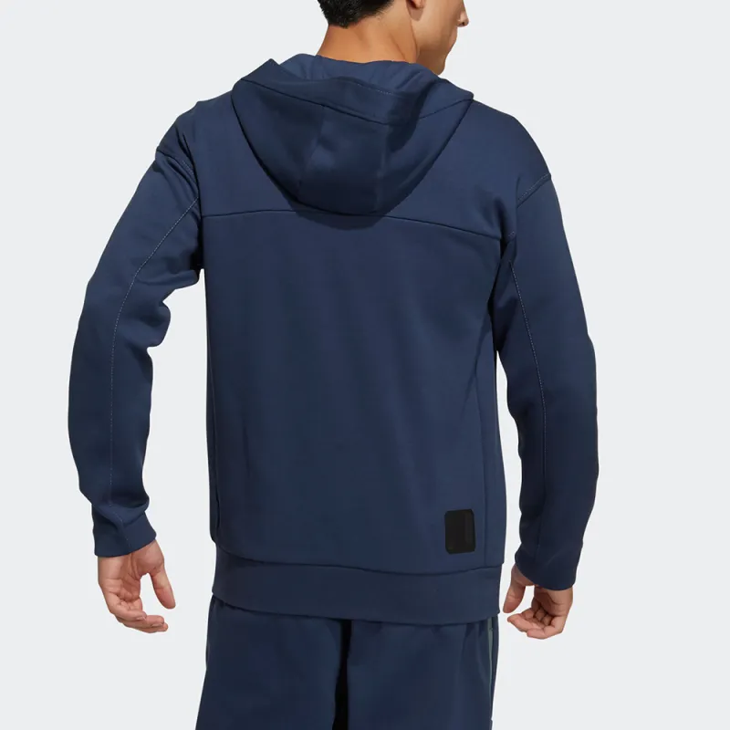 Adidas Jackets Men Navy Blue-3