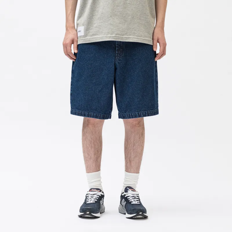 WTAPS 2001 Straight leg Denim Shorts-3