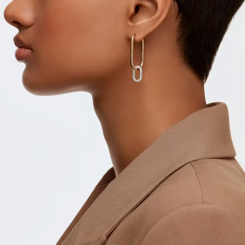 Swarovski Time Earrings Women's-4