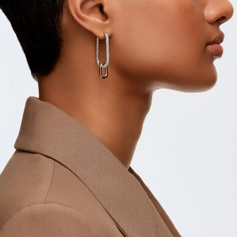 Swarovski Time Earrings Women's-5