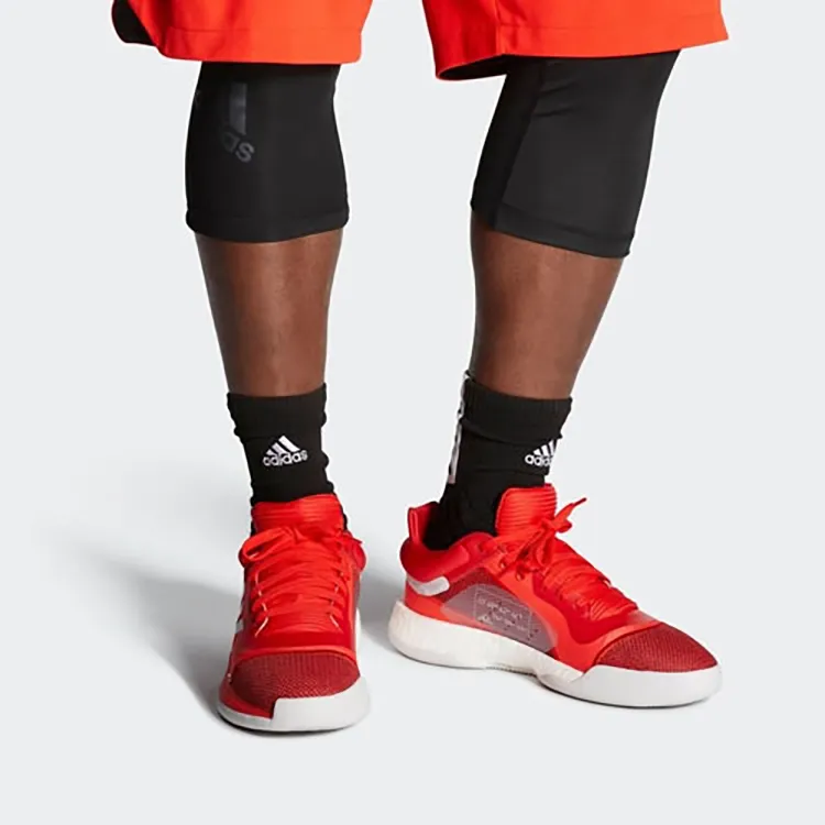 Adidas Marquee Boost Low Active Red-4