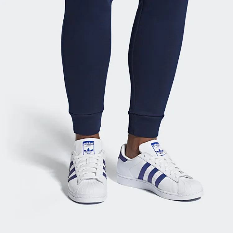 Adidas Superstar 'White Core Navy'-6