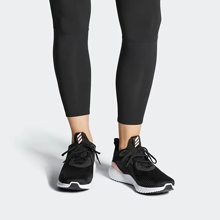 Adidas Alphabounce 1 'Black White Pink' Women's-6