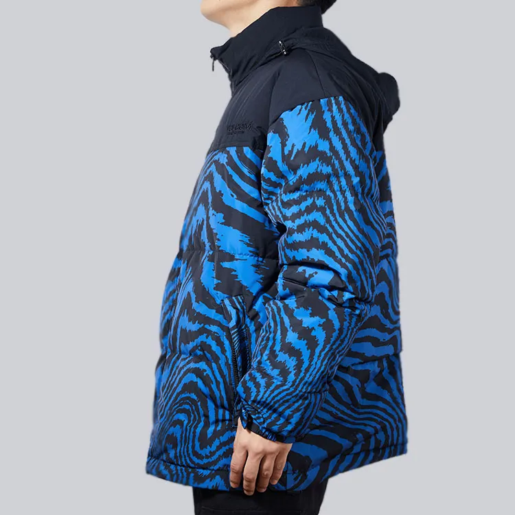 VOLCOM Down Jacket Unisex Blue Black-4