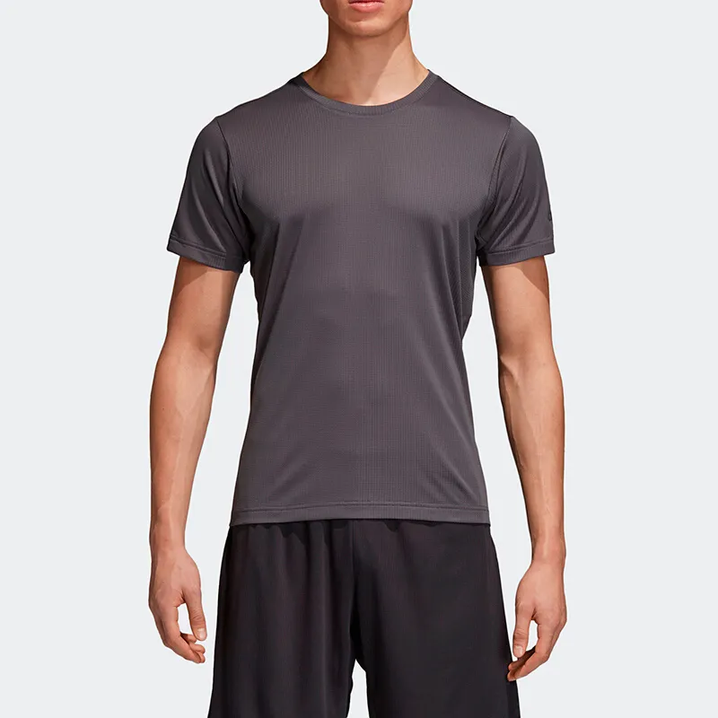 Adidas T Shirts Men Dark Gray-2