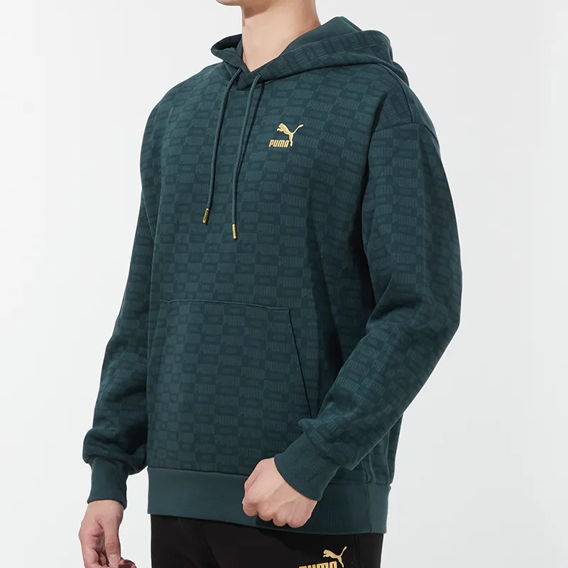PUMA The Mascot T7 Sweatshirts Men Green-3