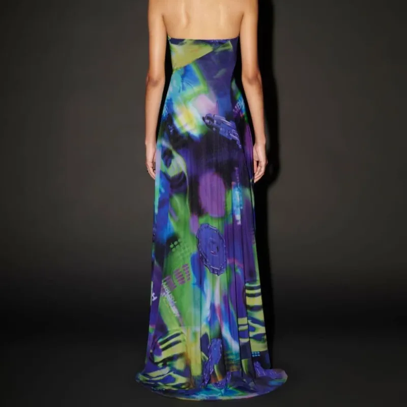 AMBUSH SS23 Fashion Show Collection Slip Dresses Women's Purple-2