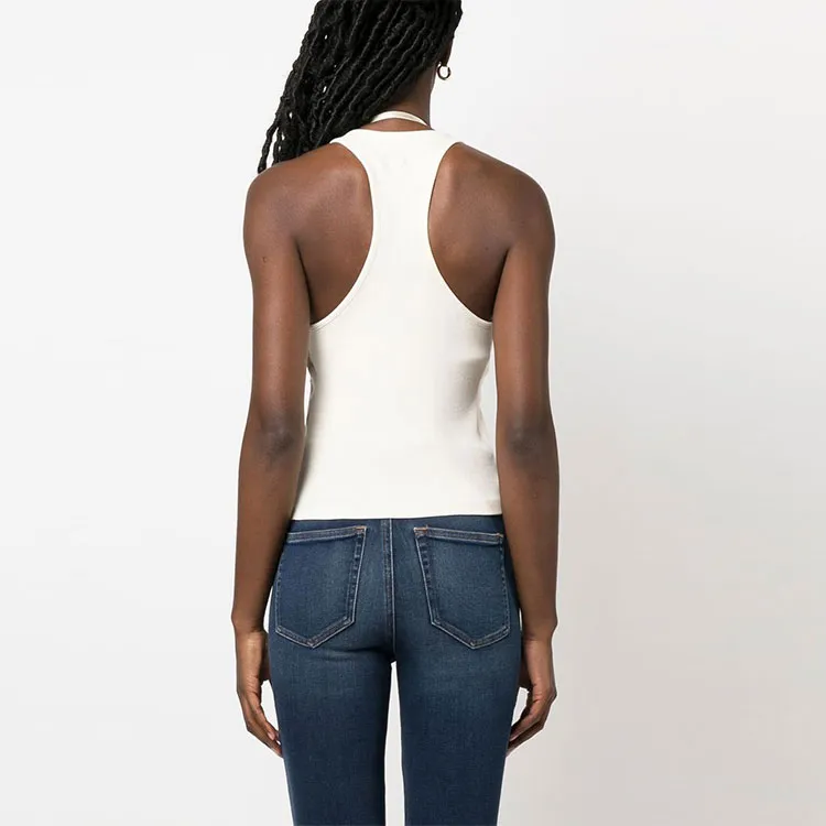 DIESEL Tank Tops Women's White-3