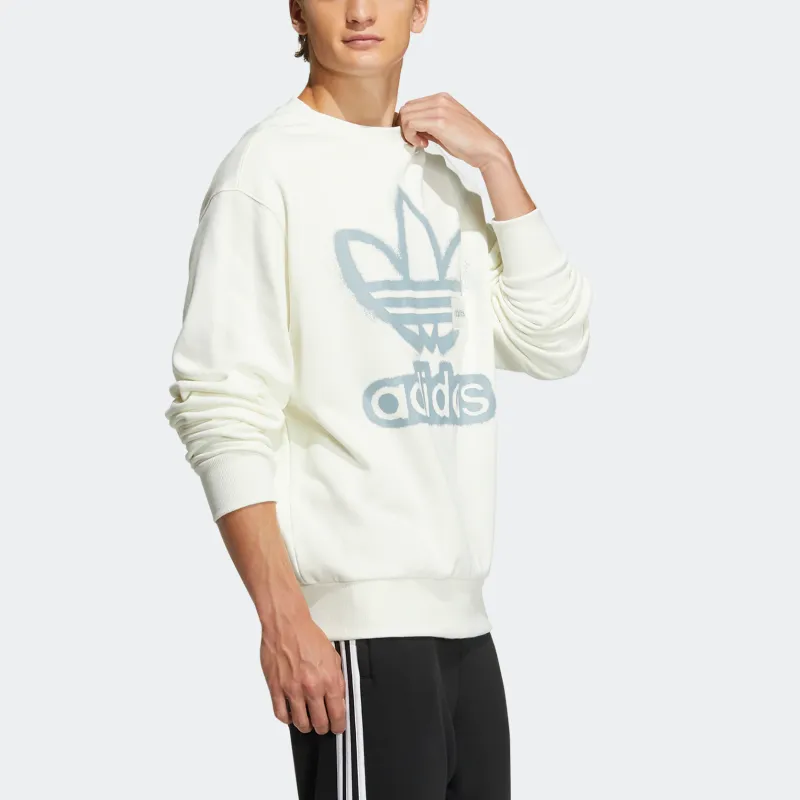 Adidas Originals Sweatshirts Unisex Ecru-3