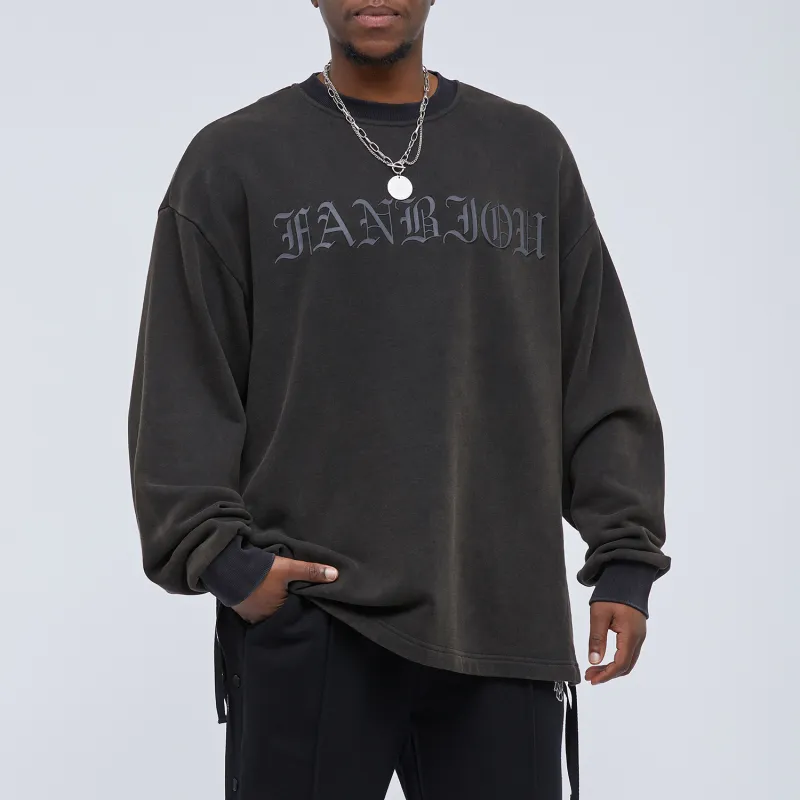 FANBIOU Sweatshirts Unisex Gray Coffee-2