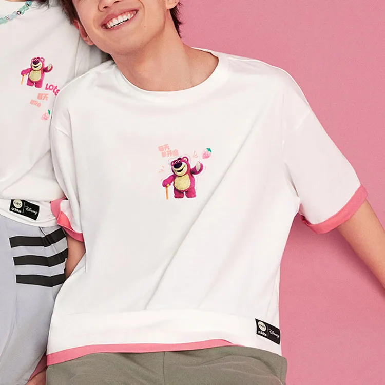 Adidas Neo x CAOMEIXIONG,LIANMINGKUAN SS23 T Shirt Unisex White-3