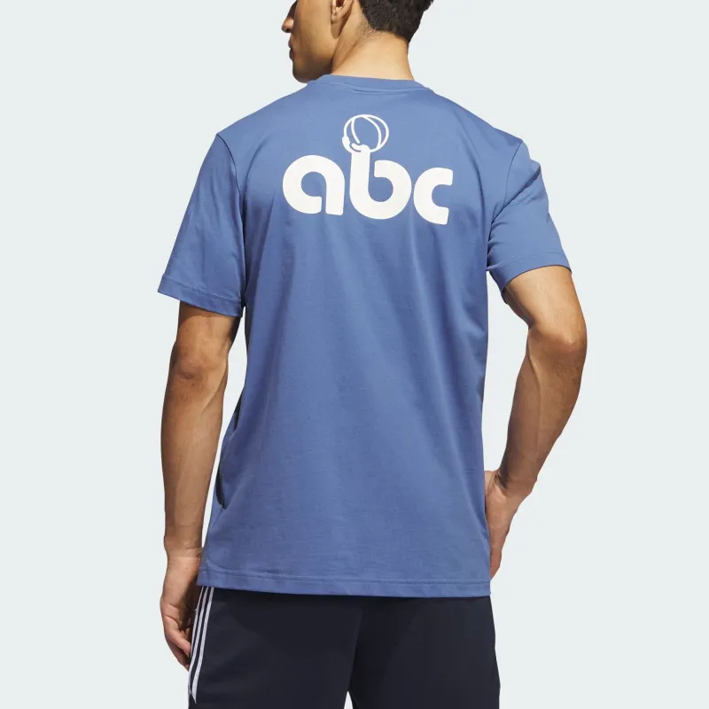 Adidas T Shirts Men Dark Blue-2