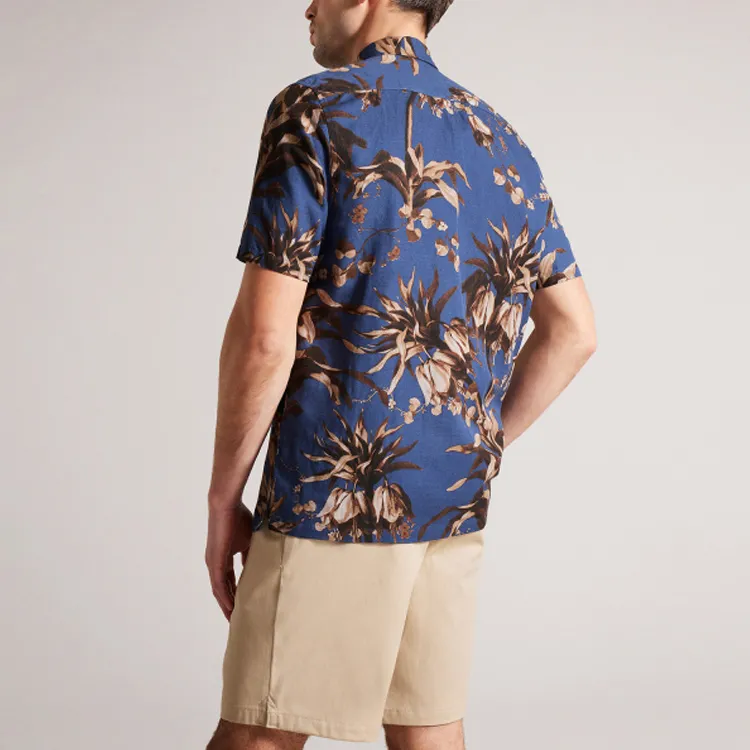 Ted Baker Shirts Men Navy Blue-2